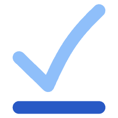 Check Download Done Offline Icon from Flex Flat Set