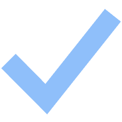 Check Icon from Sharp Flat Set