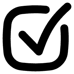 Check Square 2 Icon from Flex Solid Set