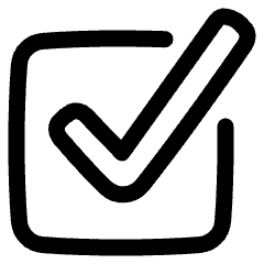 Check Square 2 Icon from Plump Line Set