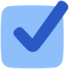 Check Square 2 Icon from Plump Flat Set