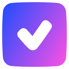 Check Square Icon from Plump Gradient Set