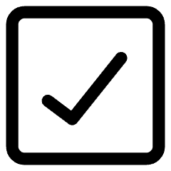 Check Square Icon from Core Line Set