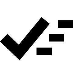 Check Sweep Clear Content Icon from Sharp Remix Set