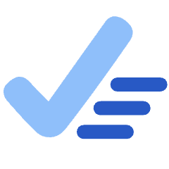 Check Sweep Clear Content Icon from Plump Flat Set
