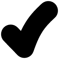 Check Thick Icon from Flex Solid Set