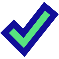 Check Thick Icon from Sharp Pop Set