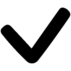 Check Icon from Plump Solid Set