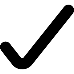Validation Check Icon from Micro Solid Set