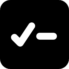 Validation Check Square 2 Icon from Micro Solid Set
