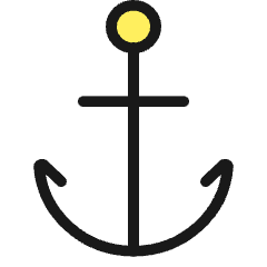 Anchor Icon from Ultimate Colors Set