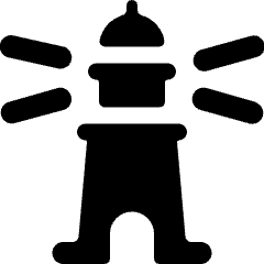 Lighthouse Icon from Ultimate Bold Set