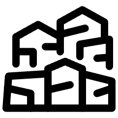 Shanty House Village 1 Icon from Ultimate Regular Set