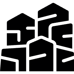 Shanty House Village 1 Icon from Ultimate Bold Set