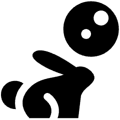 Chinese Moon Festival Rabbit Fullmoon Icon from Ultimate Bold Set