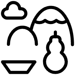 Double Ninth Festival Calabash Icon from Ultimate Light Set