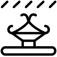 Fukagawa Matsuri Rain Icon from Ultimate Light Set