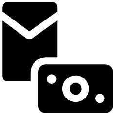 Red Envelope Bank Icon from Ultimate Bold Set