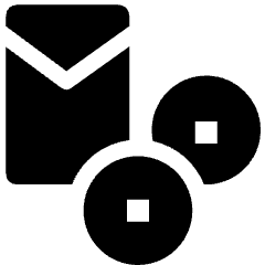 Red Envelope Coins Icon from Ultimate Bold Set