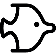 Fish Icon from Ultimate Regular Set