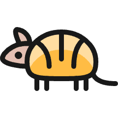Armadillo Icon from Ultimate Colors Set