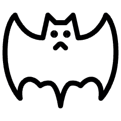 Bat Fly Icon from Ultimate Light Set