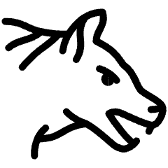 Hyena Head Side Icon from Ultimate Light Set