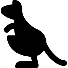 Kangaroo Icon from Ultimate Bold Set