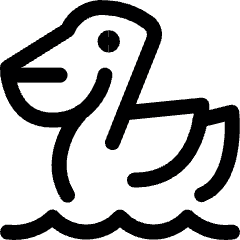 Pelican Icon from Ultimate Regular Set