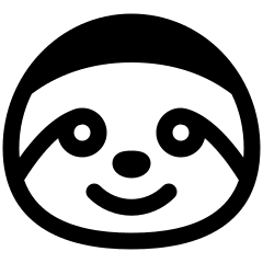 Sloth Icon from Ultimate Bold Set