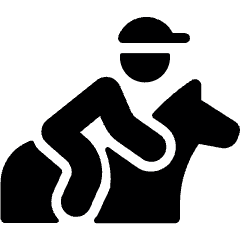 Sport Horse Riding Icon from Ultimate Bold Set