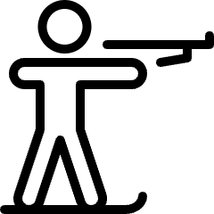 Winter Sport Biathlon 1 Icon from Ultimate Light Set