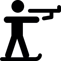 Winter Sport Biathlon 1 Icon from Ultimate Bold Set