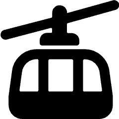 Cable Car 1 Icon from Ultimate Bold Set