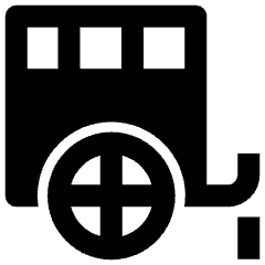 Various Carriage Icon from Nova Solid Set