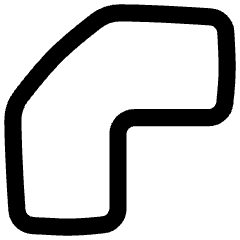 Bevel Corner Icon from Flex Line Set