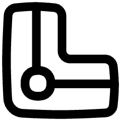 Center Stroke Icon from Flex Line Set