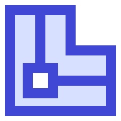 Center Stroke Icon from Sharp Duo Set