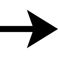 End Point Arrow Icon from Sharp Remix Set