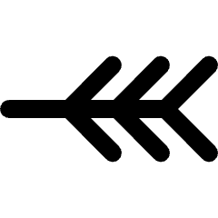 End Point Branch Icon from Ultimate Bold Set