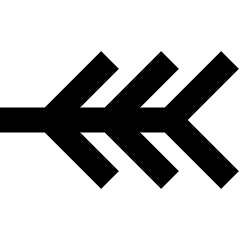 End Point Branches Icon from Sharp Remix Set