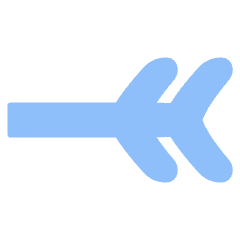 End Point Branches Icon from Plump Flat Set