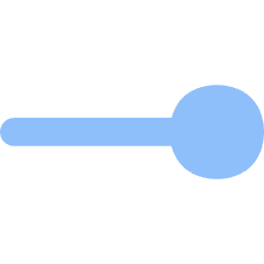End Point Circle Icon from Flex Flat Set