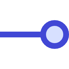 End Point Circle Icon from Sharp Duo Set