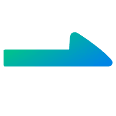 End Point Half Triangle Icon from Plump Gradient Set