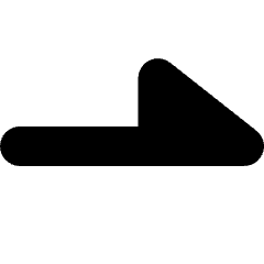 End Point Half Triangle Icon from Micro Solid Set