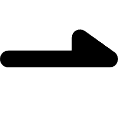 End Point Half Triangle Icon from Core Solid Set