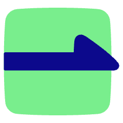 End Point Half Triangle Icon from Plump Pop Set