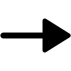 End Point Triangle Arrow 1 Icon from Ultimate Bold Set