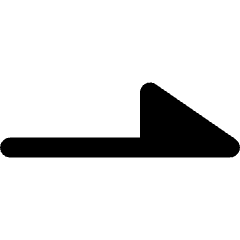 End Point Triangle Arrow 3 Icon from Ultimate Bold Set